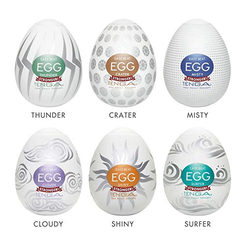 Easy Beat EGG Portable Male Masturbator Variety Pack