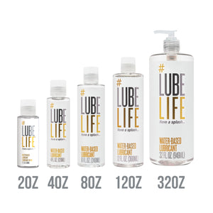 LubeLife Water Based Personal Lubricant for Men and Women Original, 32 Fl Oz
